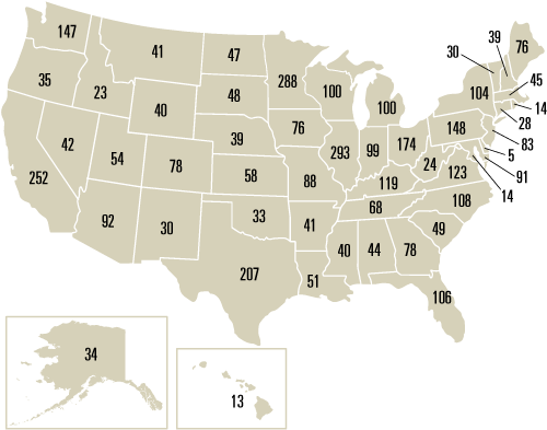Trussbilt Project Map